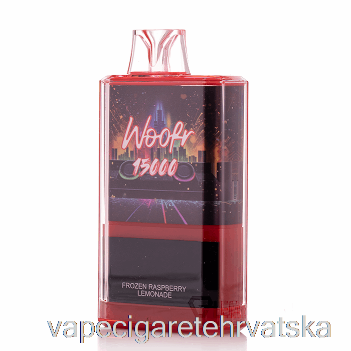 Vape Cigareta Woofr 15000 Jednokratna Smrznuta Limunada Od Malina